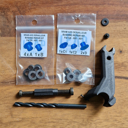 replacement bushing kit for SRAM AXS derailleur