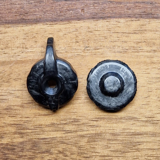 Carbon knobs for the Fox float dpx2 Performance rear shock