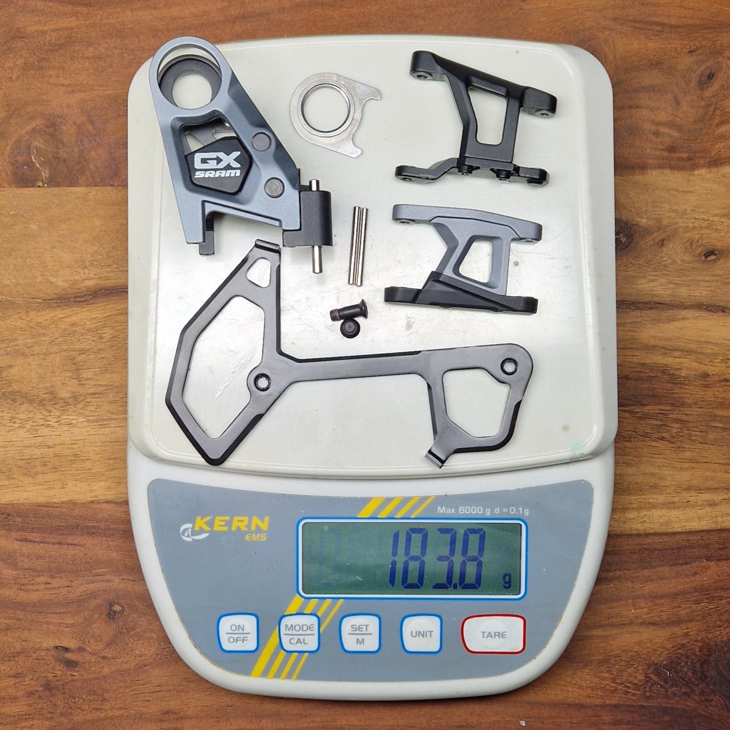 DIY carbon upgrade kit for SRAM GX transmission derailleur