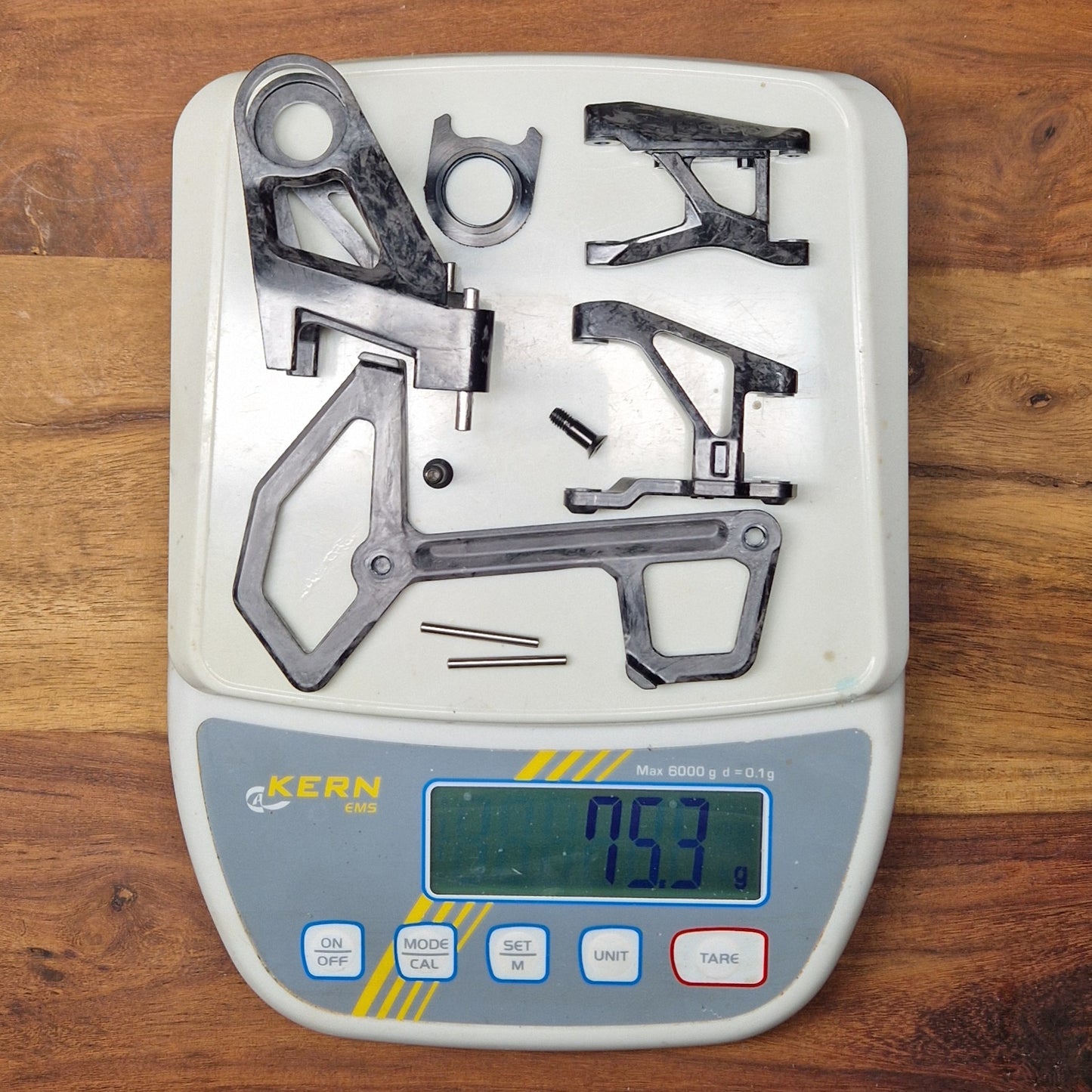 DIY carbon upgrade kit for SRAM GX transmission derailleur
