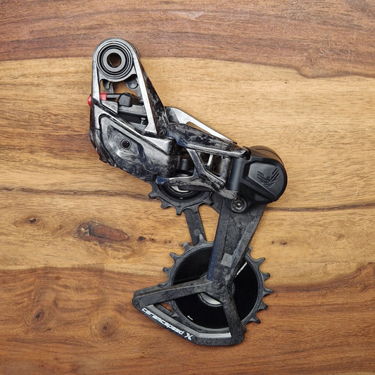 SRAM XX SL Eagle Transmission derailleuer with full carbon upgrade + ceramicspeed OSPW X