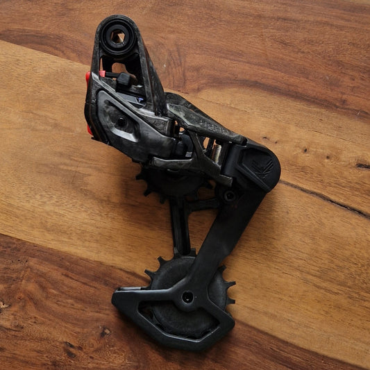 SRAM XX SL Eagle Transmission derailleuer with full carbon upgrade + carbon pulley wheels