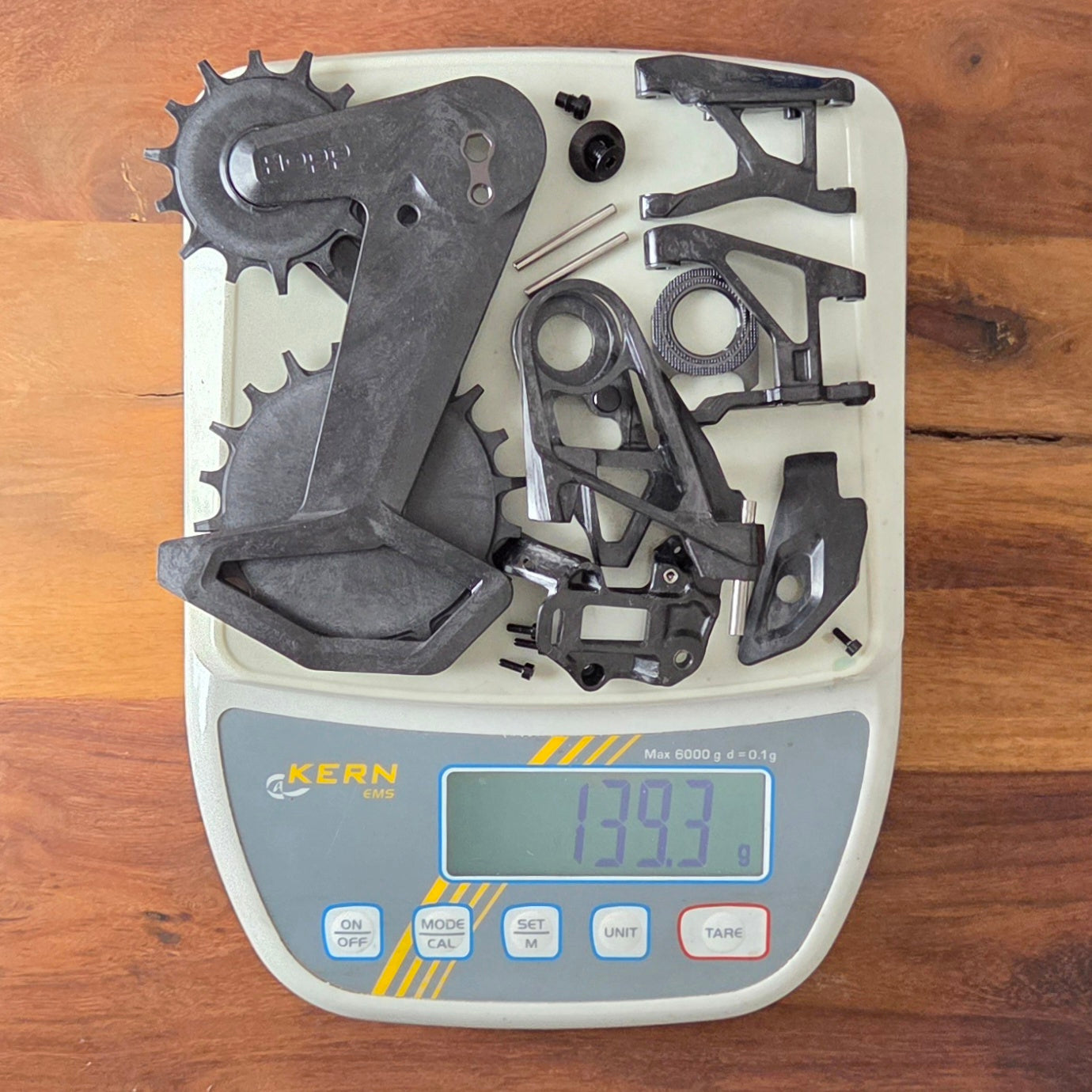 DIY carbon upgrade kit stage 3.1 for SRAM transmission derailleur
