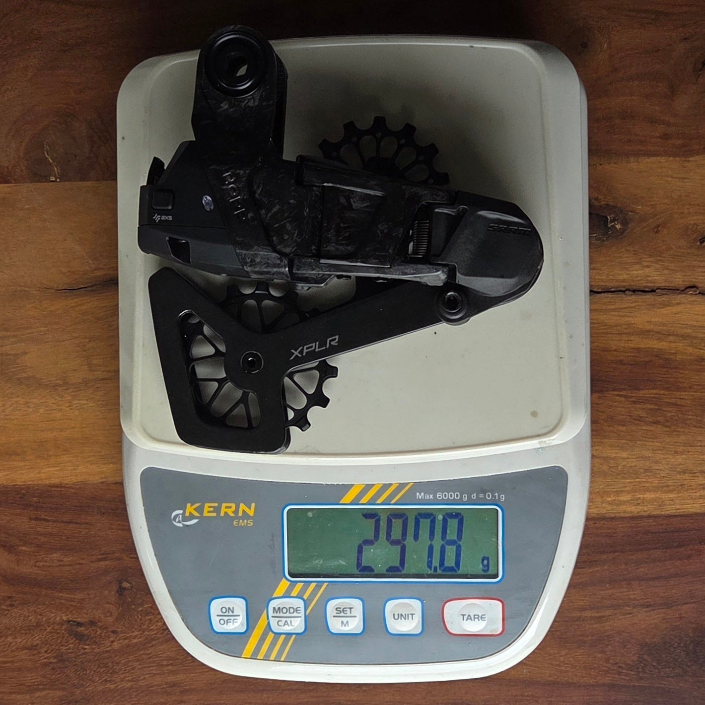 SRAM RED XPLR t-type derailleuer with full carbon upgrade + extralite pulley wheels