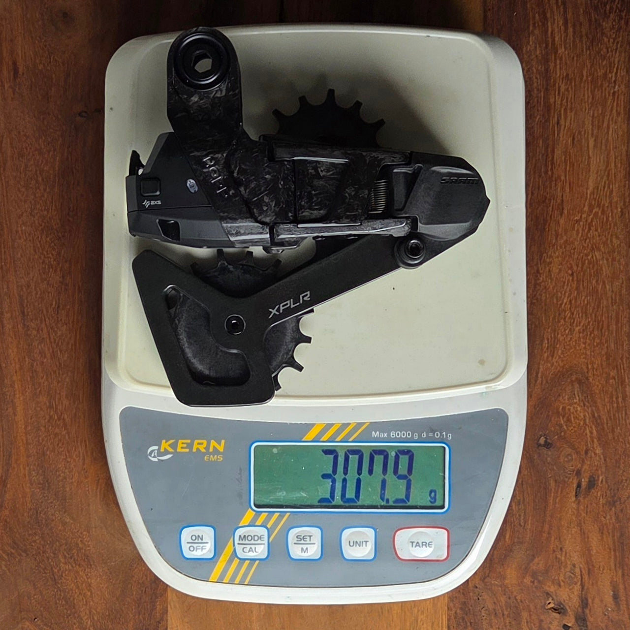 SRAM RED XPLR t-type derailleuer with full carbon upgrade + carbon pulley wheels